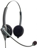 VXI 202768 Passport 21V Over the Head Single Wire Binaural Headset, Fits with V-series amplifiers and direct connect cords, So lightweight, you’ll forget you’re wearing a headset, Noise-canceling microphone filters out unwanted background noise, so you can more easily hear and be heard (202-768 202 768) 