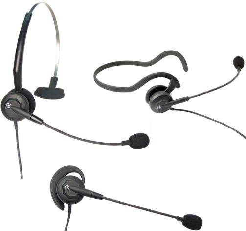 VXI 202783 Tria V Convertible Headset (Ear Hook, Headband, Neckband), Fits with V-series amplifiers and direct connect cords, So lightweight, youll forget youre wearing a headset, Comes with three wearing styles to suit your individual preference, Noise-canceling microphone filters out unwanted background noise, so you can more easily hear and be heard (202-783 202 783)