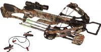 Winchester Archery 203150NVP13X Bronco SS Super Speed Crossbow with WXB-3 3X Multi Reticle, Next G-1 Vista Finish, 315 fps Speed, 150 lbs Draw Weight, 18" Axle to Axle, 11.5" Power Stroke; 100 ft lbs Kinetic Energy; Includes: Speedsters, Limb Savers, Matching Quiver with Offset Bracket and Winchester Archery Hat; UPC 805319900122 (203150-NVP13X 203150 NVP13X 203150-NVP1-3X) 