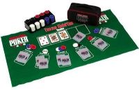 Excalibur 2038-WSOP WSOP Texas Hold 'Em Poker Kit - 150 Chips With Felt (2038WSOP, 2038 WSOP, 2038-WS, 2038WS) 