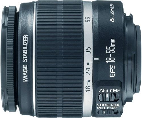 Canon 2042B002 Model EF-S 18-55mm f/3.5-5.6 IS II Lens, 18-55mm f/3.5-5.6 Focal Length & Maximum Aperture, 11 elements in 9 groups Lens Construction, 74 20' - 27 50' Diagonal Angle of View, AF (DC motor) with manual focus option, 9.8 in./0.25m Closest Focusing Distance, 58mm P=0.75mm/1 filter Filter Size, UPC 013803079296 (2042-B002 2042 B002 2042B-002 2042B 002)
