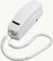 Scitec 20515 Model 205TMW Standard Series Single-Line Trimline Telephone, White, Adjusts ringer volume to LOW or HI. Located on the left side of the phone near the dataport, Hearing Aid-Compatible Handset, Volume control switch on the handset steps through the three available handset volume levels [Normal - Medium - High] (20-515 205-15 205-TMW 205 TMW) 