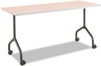 Safco 2075BL Impromptu T-Leg Base, Black; Designed to support Safco Impromptu Mobile Training Tabletops that are 72" wide or 60" wide; Design adds just the right ambiance, ensuring you have the exact look and feel for your space; Set of 1-1/4" tubular steel legs features 2-1/2" diameter casters for mobility, and two lock for stability when needed (2075-BL 2075 BL 2075B) 