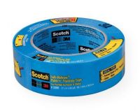 Scotch 2090-A 1" Safe Release Painters' Masking Tape; Versatile, medium adhesion level tape is perfect for painted surfaces, glass, metal, and woodwork; It can stay on a surface for up to 14 days, yet removes easily without damage - even on glass exposed to direct sunlight!; Suitable for interior and exterior use; 1" x 60 yd, 3" core; Shipping Weight 0.44 lb; Shipping Dimensions 5.75 x 5.75 x 1.00 in; UPC 051115036811 (SCOTCH2090A SCOTCH-2090A -2090-A SCOTCH-2090A 2090A HOME OFFICE CRAFTS) 