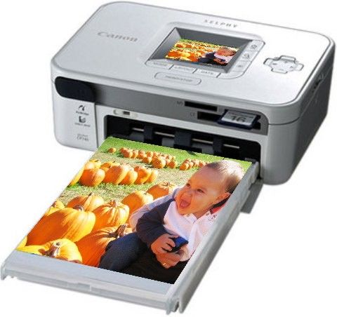 Canon 2094B001 model Selphy CP740 Color Dye sublimation printer, Built-in Preview screen Devices, 2