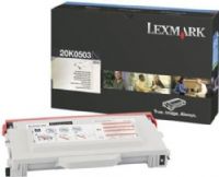 Lexmark 20K0503 Black Toner Cartridge, Works with Lexmark C510 C510dtn and C510n Printers, Up to 5000 pages @ approximately 5% coverage, New Genuine Original OEM Lexmark Brand (20K-0503 20K 0503 20-K0503 20 K0503) 