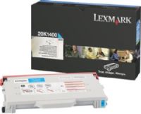 Premium Imaging Products CT20K1400 Cyan High Yield Toner Cartridge Compatible Lexmark 20K1400 For use with Lexmark C510, C510n and C510dtn Printers, Average Yield Up to 6600 pages @ approximately 5% coverage (CT-20K1400 CT 20K1400) 