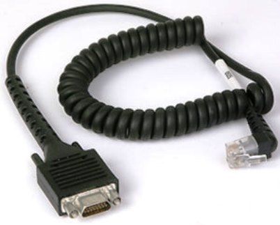Datamax 210164-122 Right Angle Coiled Adapter Cable For use with Symbol PPT-8800 & MC-50 Mobile Computers (210164122 210164 122 21016-4122 2101-64122 210-164122)