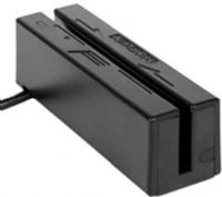 MagTek 21040104 Mini Swipe Magnetic Stripe Reader, Black, Single Head, 1 & 2 Tracks, 6’ USB-A Cable, Low-cost, high-quality design, Bi-directional read capability, Up to 1000000 passes with ISO-conforming cards, USB HID interface included (210-40104 2104-0104 21040-104) 
