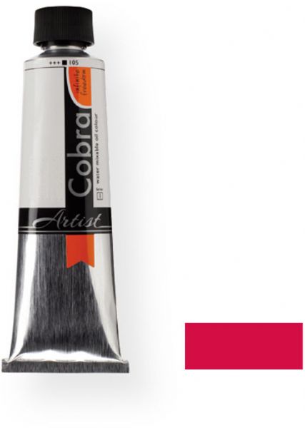 Royal Talens 21053060 Cobra Artist Water Mixable Oil Colour, 40 ml Cadmium Red Deep Color; Gives typical oil paint results, such as sharp brush strokes and wonderfully deep colors; Offers a particularly rich range of colors with a high degree of pigmentation and fineness; EAN 8712079312220 (21053060 RT-21053060 RT21053060 RT2-1053060 RT210530-60 OIL-21053060) 