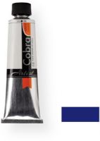 Royal Talens 21075040 Cobra Artist Water Mixable Oil Colour, 150 ml Ultramarine Color; Gives typical oil paint results, such as sharp brush strokes and wonderfully deep colors; Offers a particularly rich range of colors with a high degree of pigmentation and fineness; EAN 8712079313142 (21075040 RT-21075040 RT21075040 RT2-1075040 RT210750-40 OIL-21075040)  