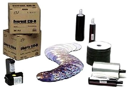 Rimage 210762-003 Everest CD Media Kit, Media kit includes 1000 white CD's, 2 CMY Ribbons, 1 transfer roll, Capacity: 700 MB Up to 80 minutes of audio, Alternative to 210762-001 210762001 (210762-003 210762003 210762 210762 003)