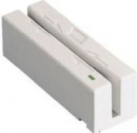 MagTek 21080203 Mini Magnetic Swipe Card Reader with Keyboard Wedge, White, Tracks 1 and 2, Two-frequency coherent phase (F2F) Recording Method, 3 to 60 IPS Card Speed, Bi-directional read capability, Reads encoded cards that meet ISO/ANSI/CDL/AAMVA standards, Up to 1000000 passes with ISO-conforming cards (210-80203 2108-0203 21080-203 2108 0203) 