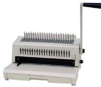 Tamerica 213PB Multi Combo Binding Machine, Letter size manual punch and bind machine for combs and Built in wire closer & 3-hole puncher, Punches 5,000 sheets/hour up to 12" oir 21 holes, Binds 250 books/hour up to 2" thick, 4-position punching depth adjustment Side margin control 21 disengageable pins Punch pattern for wire, Hollow ground dies, All metal construction (213-PB 213 PB)  