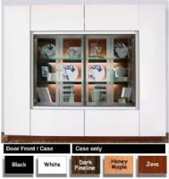 Icon 21656-2773 Jamison China Cabinet, Dimensions 96"W x 117"D x 84½"H (216562773 21656 2773 21656-277 21656-27 21656-2) 