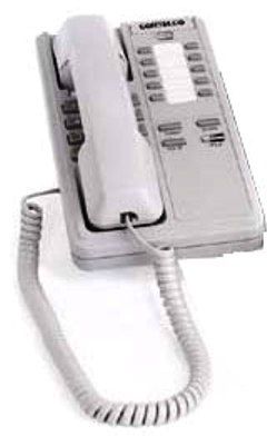 Cortelco 2195AS Patriot 2 Line Telephone with speakerphone, 90V message waiting lamp (also works on 130V switches), Data port, 10# memory, Ringer volume control, UPC 048044219545 (2195-AS 2195 AS)