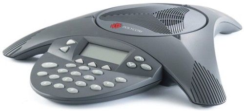 Polycom 2200-06640-001 SoundStation IP 4000 SIP-Based IP Conference Phone, Full-duplex speakerphone, Multiple call support, Hold, Call transfer, Local 3 way conferencing, Centralized Conference, Redial, Mute, Caller ID, Phone book, Frequency response 300 - 3300 Hz, Ethernet 10/100BaseT (220006640001 220006640-001 2200-06640001 IP4000 IP-4000)