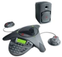 Polycom 2200-07142-001 SoundStation VTX 1000 Conference Phone with Call Waiting & Caller ID; Noise reduction technology automatically minimizes PC, projector, and HVAC sounds; Automatic mic selection – only one mic is on at a time to remove “in the well” sound; UPC 610807000525 (220007142001 2200 07142 001 2200-07142001 220007142-001 VTX1000 VTX-1000) 