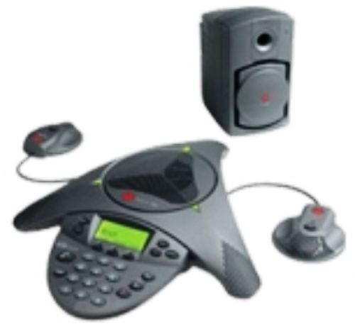 Polycom 2200-07142-001 SoundStation VTX 1000 Conference Phone with Call Waiting & Caller ID; Noise reduction technology automatically minimizes PC, projector, and HVAC sounds; Automatic mic selection  only one mic is on at a time to remove in the well sound; UPC 610807000525 (220007142001 2200 07142 001 2200-07142001 220007142-001 VTX1000 VTX-1000)