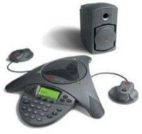Polycom 2200-07685-001 Soundstation VTX 1000 Conference Phone with Mics and Subwoofer, Pulse, tone Dialing Modes, Keypad Dialer Type, Base Dialer Location, Single-line operation, 10 Ring Tones, Noise reduction, on-hook dialing, LCD Monochrome Display, Speakerphone-digital duplex, Caller ID, Call Waiting, Menu Operation, UPC 610807007067 (2200-07685-001 2200 07685 001 220007685001 VTX 1000 VTX1000 VTX-1000) 