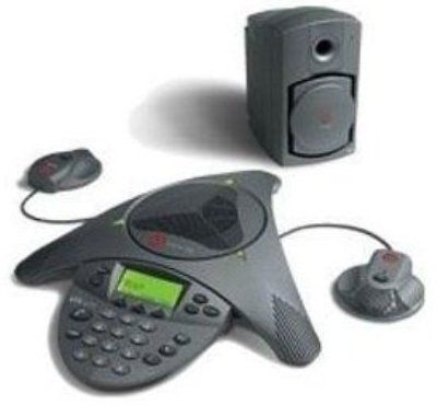 Polycom 2200-07685-001 Soundstation VTX 1000 Conference Phone with Mics and Subwoofer, Pulse, tone Dialing Modes, Keypad Dialer Type, Base Dialer Location, Single-line operation, 10 Ring Tones, Noise reduction, on-hook dialing, LCD Monochrome Display, Speakerphone-digital duplex, Caller ID, Call Waiting, Menu Operation, UPC 610807007067 (2200-07685-001 2200 07685 001 220007685001 VTX 1000 VTX1000 VTX-1000)