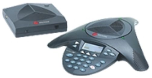 Polycom 2200-07800-001 SoundStation 2W EX Cordless Conference Phone w/ caller ID & 2.4 GHz; Transmission Technology Frequency-Hopping Digital Spread Spectrum (FHSS); Max Handset Operating Distance 148 ft; Dialer Type Keypad; Conference Call Capability; Speakerphone; Call Hold; UPC 610807033479 (220007800001 2200 07800 001 220007800-001 2200-07800001)