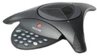 Polycom 2200-115100-001 SoundStation2 Conference Phone Non-Expandable, 132x65 pixel backlit graphical LCD; Two-wire RJ-11 analog PBX or public switched telephone network interface; Phone book/speed dial list – up to 25 entries; UPC 610807001560 (220015100001 2200 15100 001 220015100-001 2200-15100001 SoundStation 2) 