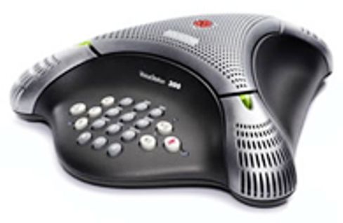 Polycom 2200-17910-001 VoiceStation 300 Conference Phone, Call Hold, Conference Call Capability, Volume Control, Up to 7 feet of 360-degree microphone coverage; Keypad Dialer Type, Flash button, mute button, hold button, redial button Function Buttons, Mute/hold indicator Indicators, UPC 610807051992 (220017910001 2200 17910 001 2200-17910001 220017910-001)