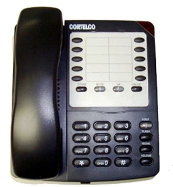 Cortelco 2203BK Colleague Corded phone, Base Dialer Location, Keypad Dialer Type, Speakerphone button, flash button, pause button, mute button, hold button, redial button Function Buttons, 3-level Volume Control, 3-step - off / low / high Ringer Control, Voice message waiting indicator Indicators, Speakerphone, Message Waiting Capability, 10 One-Touch Dial Button Qty, 1 x data port Connections, UPC 048044220305 (2203BK 2203-BK 2203 BK)