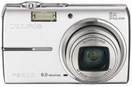 Olympus 225830 model FE-200 6MP Digital Camera with Digital Image Stabilized 5x Optical Zoom, CCD captures enough detail for photo-quality 14 x 19-inch prints, 2.5-inch LCD display, Digital Image Stabilization Mode, 16 pre-set shooting modes, including QuickTime Movie, Stores images on xD Picture Cards; powered by Lithium-Ion battery, UPC 050332158702(225-830 225 830 FE 200 FE200)