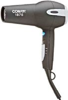 Conair 225NP Tourmaline Ceramic Styler Hair Dryer, 1875 watts power, Tourmaline Ceramic technology helps prevent heat damage, Ionic technology for up to 75% less frizz, High-torque DC motor for fast drying, 3 heat/2 speed settings, Cool shot button locks style in place, Hinged filter for easy cleaning, No-Slip Grip for comfortable styling, UPC 074108099990 (225-NP 225 NP) 