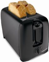 Proctor Silex 22607Y Cool-Wall 2 Slice Toaster, Black, Automatic toast boost lifts slices higher, Auto shutoff, Cool-wall sides, Shade selector, UPC 022333226070 (226-07Y 226 07Y 22607) 