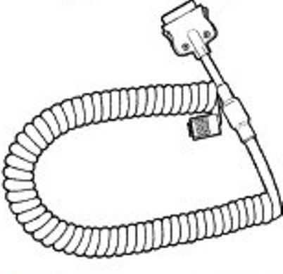 Intermec 226-469-001 Mobile Computer to Printer Cable For use with 681, 682, 781T and 782 40-Column Printers, RJ-45 connector on the printer end (226469001 226469-001 226-469001)