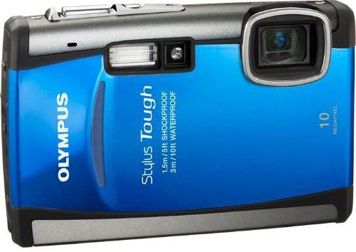 Olympus 226730 Refurbished Stylus Tough 6000 Digital Camera, Blue, 10 Megapixels (effective), 1/2.3