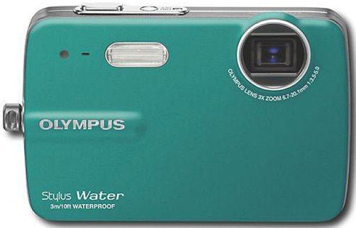 Olympus 227000 Refurbished Stylus 550WP Digital Camera, Teal, 10 Megapixels (effective), 1/2.3