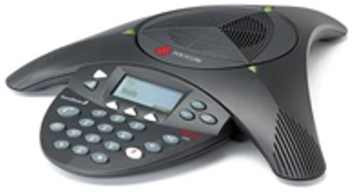 Polycom 2305-16375-001 SoundStation2 Avaya 2490 Conference Phone with Caller ID; 132x65 pixel backlit graphical LCD, Displays console phone number, number called and duration/progress of call; Ability to increase coverage, Expandable with optional EX microphones, UPC 610807480006 (230516375001 2305 16375 001 2305-16375001 230516375-001 AVAYA2490 AVAYA-2490)