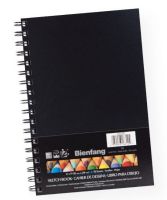 Bienfang 234500 Hardcover Sketchbook  6 x 9; 70 lb heavyweight paper; Excellent surface for sketching and drawing; 75-sheets; Shipping Weight 1.00 lb; Shipping Dimensions 9.00 x 6.00 x 0.75 in; UPC 079946163124 (BIENFANG234500 BIENFANG-234500 234500 SKETCHING) 