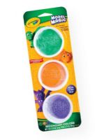 Crayola 23-6019 Model Magic Single Pack 2.25oz Secondary; An air dry clay that is soft, squish and crumble free; Lightweight and easy to use; Three color sets contain (3) 2.25 oz tubs; Shipping Weight 0.45 lb; Shipping Dimensions 2.38 x 5.00 x 13.88 in; UPC 071662660192 (CRAYOLA236019 CRAYOLA-236019 MODEL-MAGIC-23-6019 CRAYOLA/236019 236019 TOYS CRAFTS) 