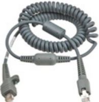 Intermec 236-189-002 Wand Emulation 10-Pin 6.5 ft. Coiled Cable Kit For use with SR61T Tethered Industrial Handheld Scanner (236189002 236189-002 236-189002) 