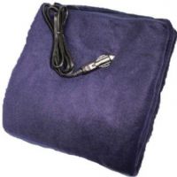 Wagan 2367 Tech 12V Heated Travel Blanket, High performance, safe anc economical throw blanket, Lightweight durable and low amp draw, 64"x64" -Extra large size, Dual thermostat and thermal fuse safety protection, 6.5' DC power cord with in-line power switch (WAGAN2367 WAGAN 2367 WAGAN-2367 2367) 