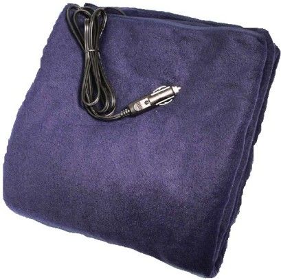 Wagan 2367 Tech 12V Heated Travel Blanket, High performance, safe anc economical throw blanket, Lightweight durable and low amp draw, 64