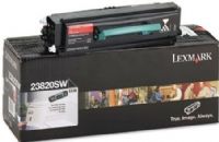 Lexmark 23820SW Black Toner Cartridge For use with Lexmark E238 Monochrome Laser Printer, Up to 2000 standard pages Declared yield value in accordance with ISO/IEC 19752, New Genuine Original OEM Lexmark Brand, UPC 734646399272 (10N-0202 10N 0202 10-N0202) 