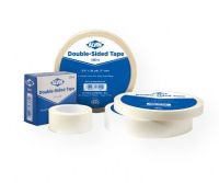 Alvin 2400-A Double-Sided Tape .75 36yds; Two adhesive surfaces that hold firmly to any smooth surface and release at a touch; Can be used instead of liquid glue for temporary mounting; Ideal for mounting repro films where lack of space precludes use of normal adhesive tapes; 1" width is recommended for attaching VYCO board covers; Shipping Weight 0.03 lb; Shipping Dimensions 4.75 x 4.75 x 0.75 in; UPC 088354475200 (ALVIN2400A ALVIN-2400A ALVIN-2400-A ALVIN/2400A 2400A TAPE CRAFTS) 