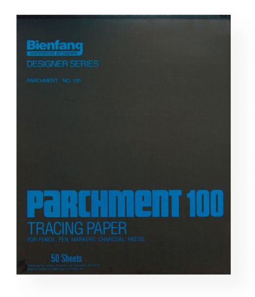 Bienfang 240121 Parchment Tracing Pad 9