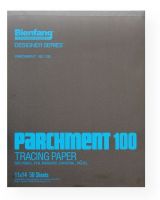 Bienfang 240130 Parchment Tracing Pad 11" x 14"; Superior translucency, erasability, and a fine surface texture; Good for rough sketches; Excellent with pencil, very good with pen and ink, markers, and pastels; 50-sheet pads; 11" x 14"; Shipping Weight 0.5 lb; Shipping Dimensions 14.00 x 11.00 x 0.3 in; UPC 079946401301 (BIENFANG240130 BIENFANG-240130 BIENFANG/240130 ARTWORK) 