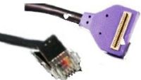 VeriFone 24173-02-R Purple Cable, For use with MX870, MX860, MX850 and MX830 Transaction Terminals, Used to connect MX8xx series terminals to Ethernet host types and/or RS485 host types, Gender Connector Type Connectivity, Female (on bloack) SDL-4 RS485 Tailgate Flying Lead (2417302R 2417302-R 24173-02R VFN-24173-02-R) 