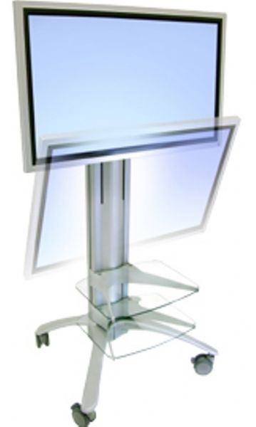 ergotron lx large display cart