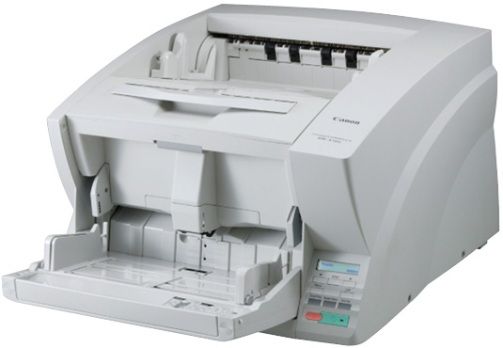 Canon 2417B002 imageFORMULA DR-X10C Color Production Document Scanner; Scan up to speeds of 130 ppm (260 ipm) respectively in color, gray scale, and black-and-white; Optical Resolution 600 dpi; Document Size Width 2 - 12; Document Size Length 2.8 - 17; Feeder Capacity 500 Sheets; Three-line CMOS Contact Image Sensor; UPC 013803087666 (2417-B002 2417 B002 2417B-002 2417B 002 DRX10C DR X10C)