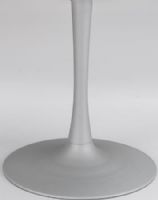 Safco 2462SL Cha-Cha 29" Sitting Height Trumpet Base, Metallic Gray; Works its wonders across your space, inviting casual conversations, meetings, and project collaboration (2462-SL 2462 SL 2462S) 