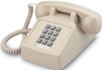 Cortelco 250044-VBA-20M Basic Single-Line Desk Telephone with Volume Control, Ash Color, Fully Modular, 9' Handset Cord, Double-Gong Ringer, Ringer Volume Control, Hearing Aid Compatible, Nationwide Support System, ADA Volume Control Compliant, UPC 048044251439 (ITT 2500 V AS ITT2500VAS 250044VBA20M 250044VBA-20M 250044-VBA20M 250044-VBA 250044VBA) 